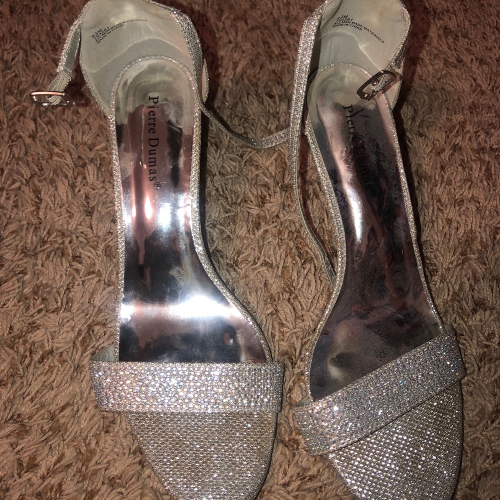 Silver heels